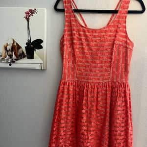 Love Ady Orange Dress Size M